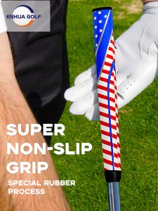 New design OEM Super Putter Grip Manufacturer Golf Glub Accessories Leather Golf Putter Grip Pure Handmade Club Grips