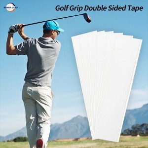Cintes de golf promocionals a l'engròs de l'OEM - Paquet de 13 - per a la recuperació de clubs de golf Material de paper de bona qualitat Subministrament de fàbrica Adhesius de cinta d'entrenament de swing