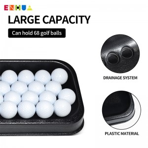 ODM / OEM Заводская поставка Дешевый лоток для мячей для гольфа Лоток для мячей для гольфа Производитель прочных пластиковых материалов Горячие продажи на Amazon