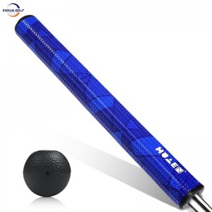Supert Anti-slip New Lightweight Silicone+EVA Golf Putter Grip ထုတ်လုပ်သူ Pure Handmade Club Grips OEM အရွယ်အစား 3 ခု Jumbo အရွယ်အစား ကြီးမားသော ဂေါက်ကလပ်များ Grip