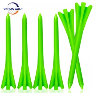 Free sample custom logo best for sell unique 83mm rubber golf tees