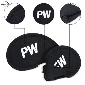 Packung mit 9 Stück Golfkopfbedeckung Golfschläger-Kopfbedeckung Schläger-Eisen-Putter-Kopfschutz Neopren Schwarz Großhandel Günstige Golf-Kopfbedeckung
