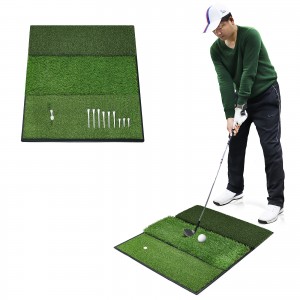 Hot-selling 3 IN 1 Combination Hitting mat Fodable Golf Hitting Mat Reliable Manufacturer