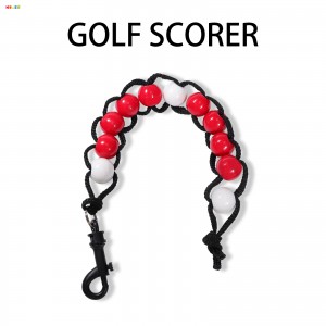 OEM ODM Golf bead scorekeeper Plastic High Quality Golf Accessories Golf Bead Score Counter Manufacturer Factory