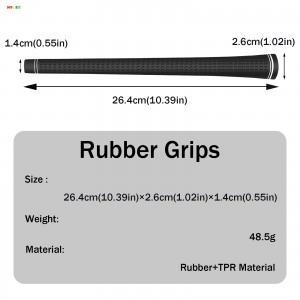 OEM Super High Quality New Release Golf Putter Grip Standard Rubber PU Leather Pure Handmade Club Grips Anti-Slip