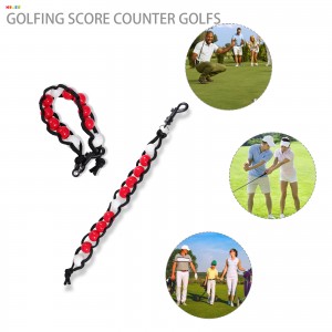 OEM ODM Golf bead scorekeeper Plastic High Quality Golf Accessories Golf Bead Score Counter Manufacturer Factory