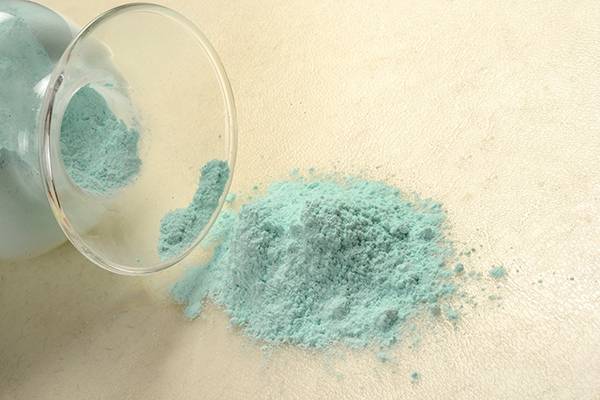light blue melamine powder
