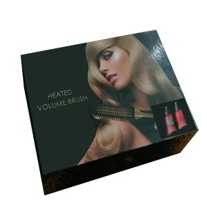 Beauty Fashionable Hair Extension Boxes Cardboard