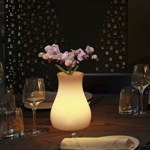 Garden Led Flower Light Pot Pabrik Perdagangan Luar Negeri Grosir|Huajun