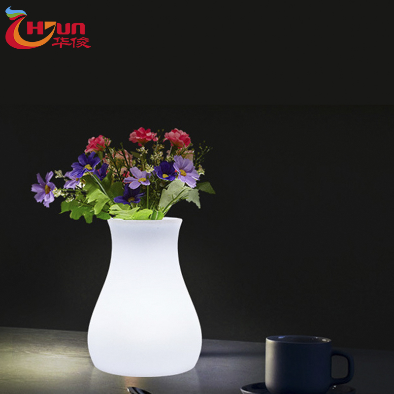High definition Outdoor Led Garden Light Factories - Garden Led Flower Light Pot Foreign Trade Factory Wholesale|Huajun – Huajun