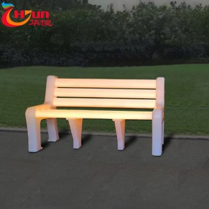Best Price on China Light Garden Outdoor Factory - LED Park Bench Corlor Changing OEM Factory-Huajun – Huajun