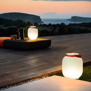 현대 태양열 정원 플로어 램프 도매 가격 |화준