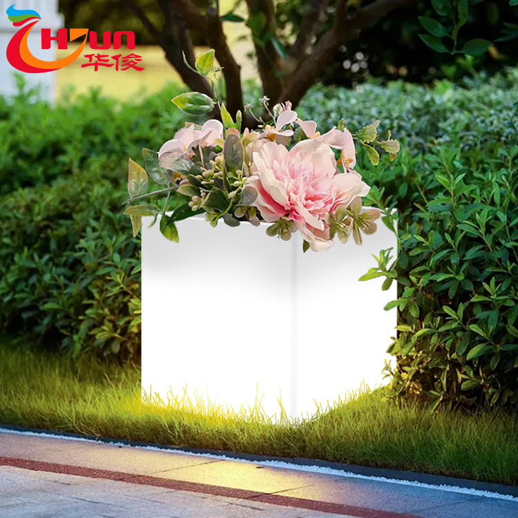 High definition Outdoor Led Garden Light Factories - LED Decorative Flower Lights With RGB Color Changing | HUAJUN – Huajun