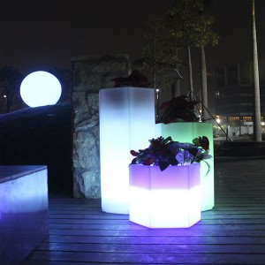 Led Light up Flower Pots Factory Rychlé doručení |HUAJUN