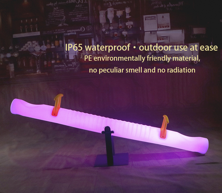 China wholesale Led Furniture Wholesale - Outdoor Rocking Glowing Seesaws For Wholesale  – Huajun