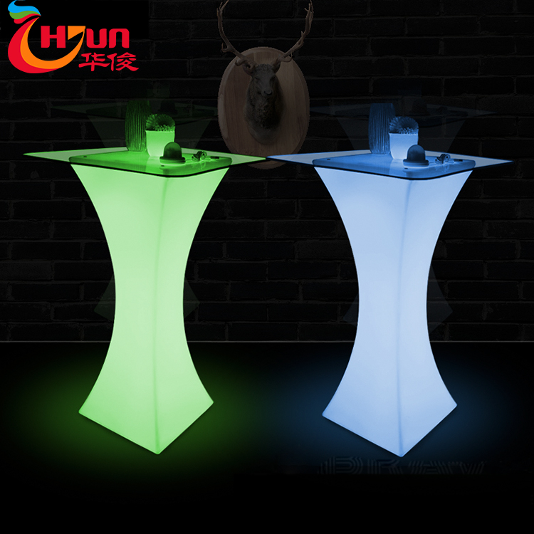 Professional China Leisure Lounge Chair Manufacturer - LED Bar Cocktail Table Factory Wholesale-Huajun – Huajun detail pictures