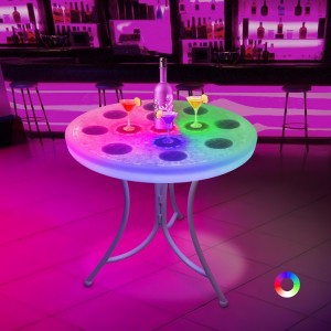 Dvorišni LED stol Touch Control Tvornička cijena |Huajun
