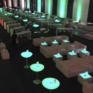 LED Bar Cocktail Table Factory Wholesale-Huajun