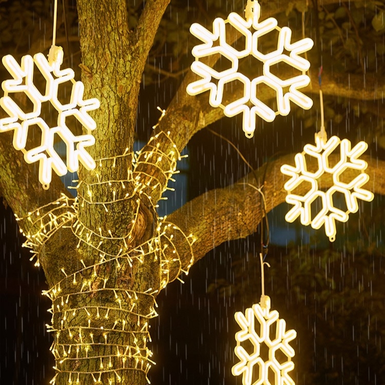 Świetny sposób na kreatywne wyeksponowanie dekoracyjnych światełek |Huajun