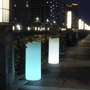 LED Lumigitaj Floraj Plantopotoj pogranda Prezo |Huajun