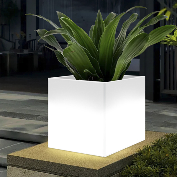 led furniture flower pot