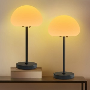 2700k Toplo žuta dvorišna stolna lampa u obliku gljive | Huajun
