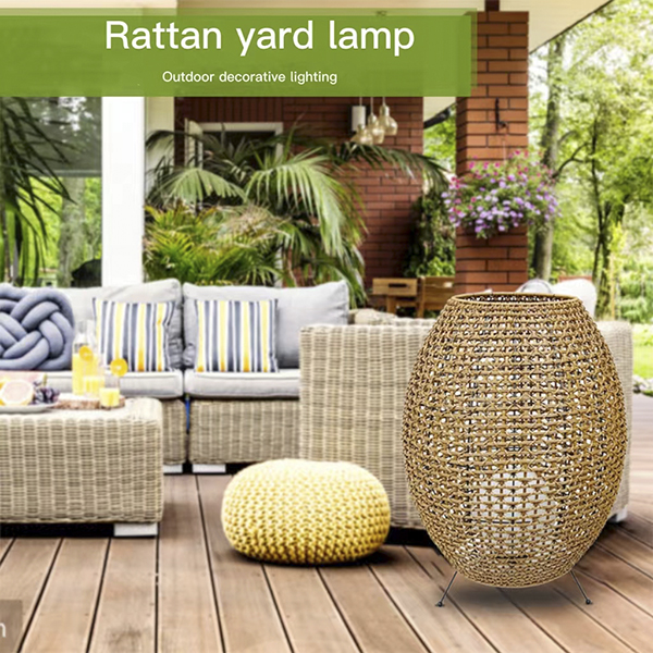 Difference between pe rattan lamp and ordinary rattan lamp|Huajun