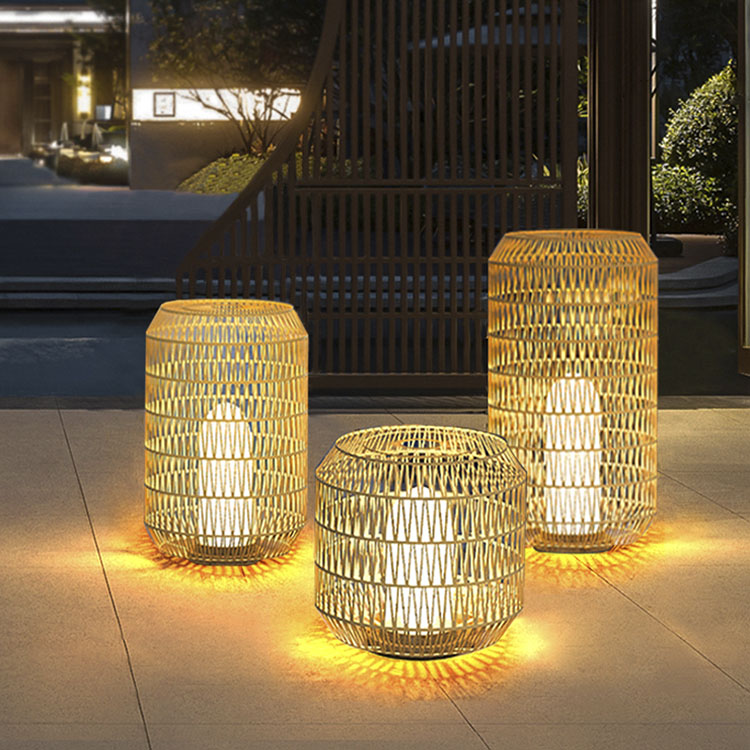 What colors and styles of rattan lamps are available |Huajun
