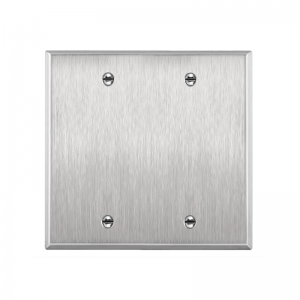 7702 Blank Stainless Steel Wallplates