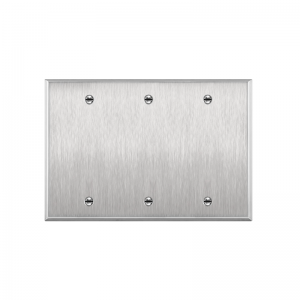 7703 Blank Stainless Steel Wallplates