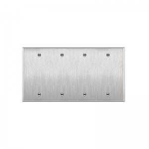 7704 Blank Stainless Steel Wallplates
