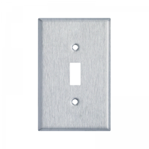 7711O Toggle Switch Stainless Steel Wallplates