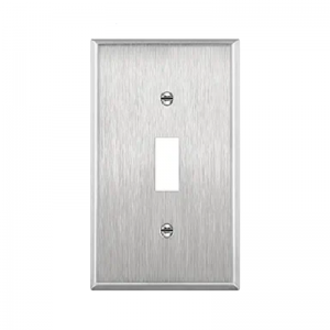 7711M Toggle Switch Stainless Steel Wallplates