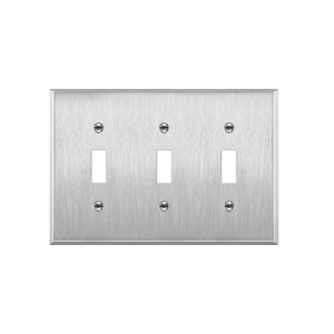 7713 Toggle Switch Stainless Steel Wallplates
