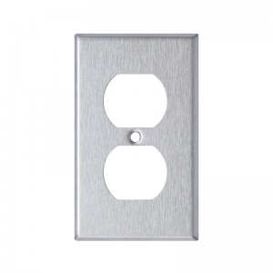 7721M Duplex Receptacle Stainless Steel Wallplates