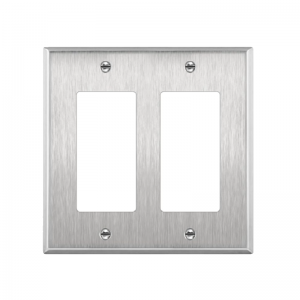 7732 Decorator/GFCI Stainless Steel Wallplates