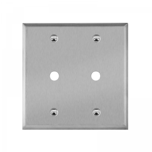 7742 Telephone or Cable Outlet Stainless Steel Wallplates