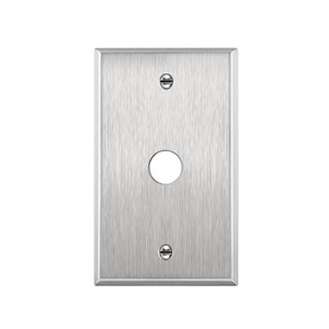 7761O Telephone or Cable Outlet Stainless Steel Wallplates