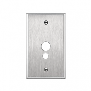 7781 Telephone or Cable Outlet Stainless Steel Wallplates