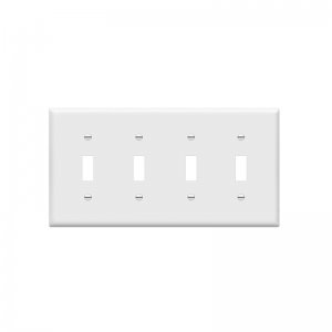 8814 Toggle Switch Plastic Wallplates