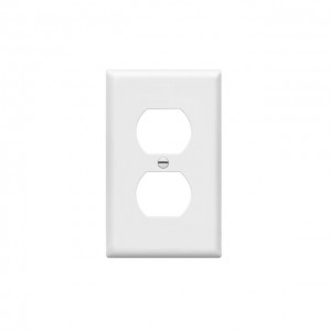 8821 Duplex Receptacle Plastic Wallplates
