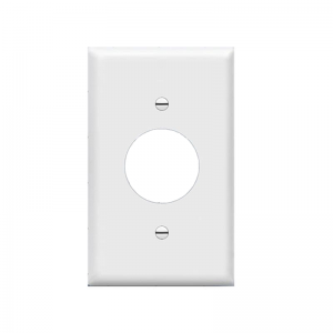 8851 Single Receptacle Plastic Wallplates