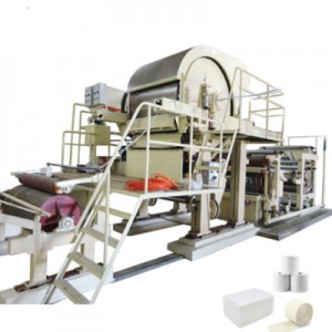 High speed Tissue Machine for jumbo rolls production