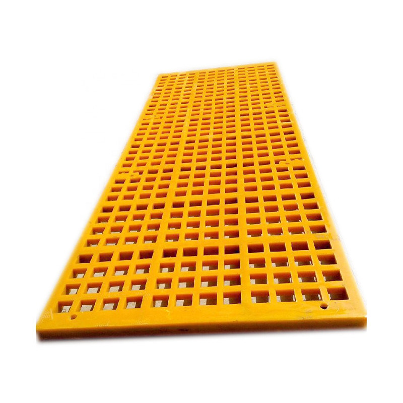Color Customized Vibrating screen Mesh with 5mm Hole for Mining