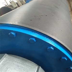20-25mm Rubber Thickness Blind Drilled Press Roll