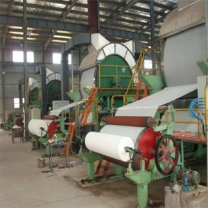 High speed Tissue Machine for jumbo rolls production