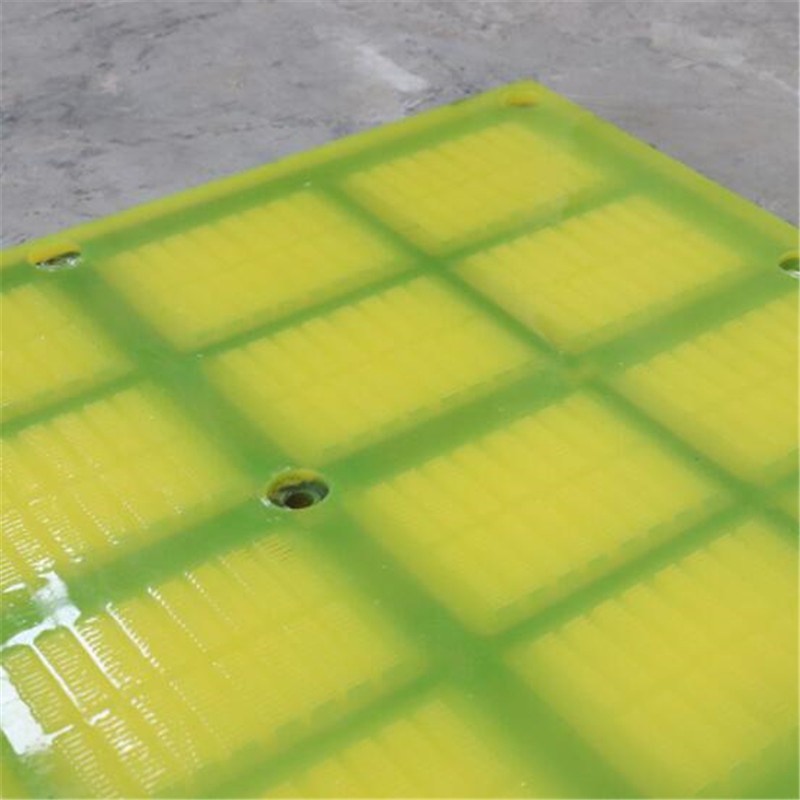 0.125mm Hole Modular PU Dewatering Screen Panel for Sand Dehydration