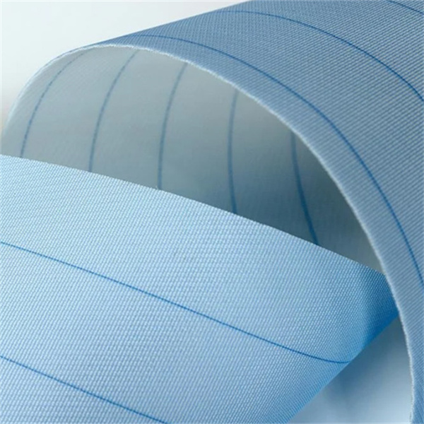 Forming Wire Fabric with White and Blue Color