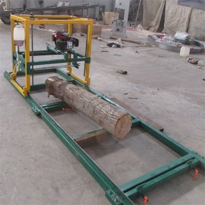 Large scale chain saw sawmill machine