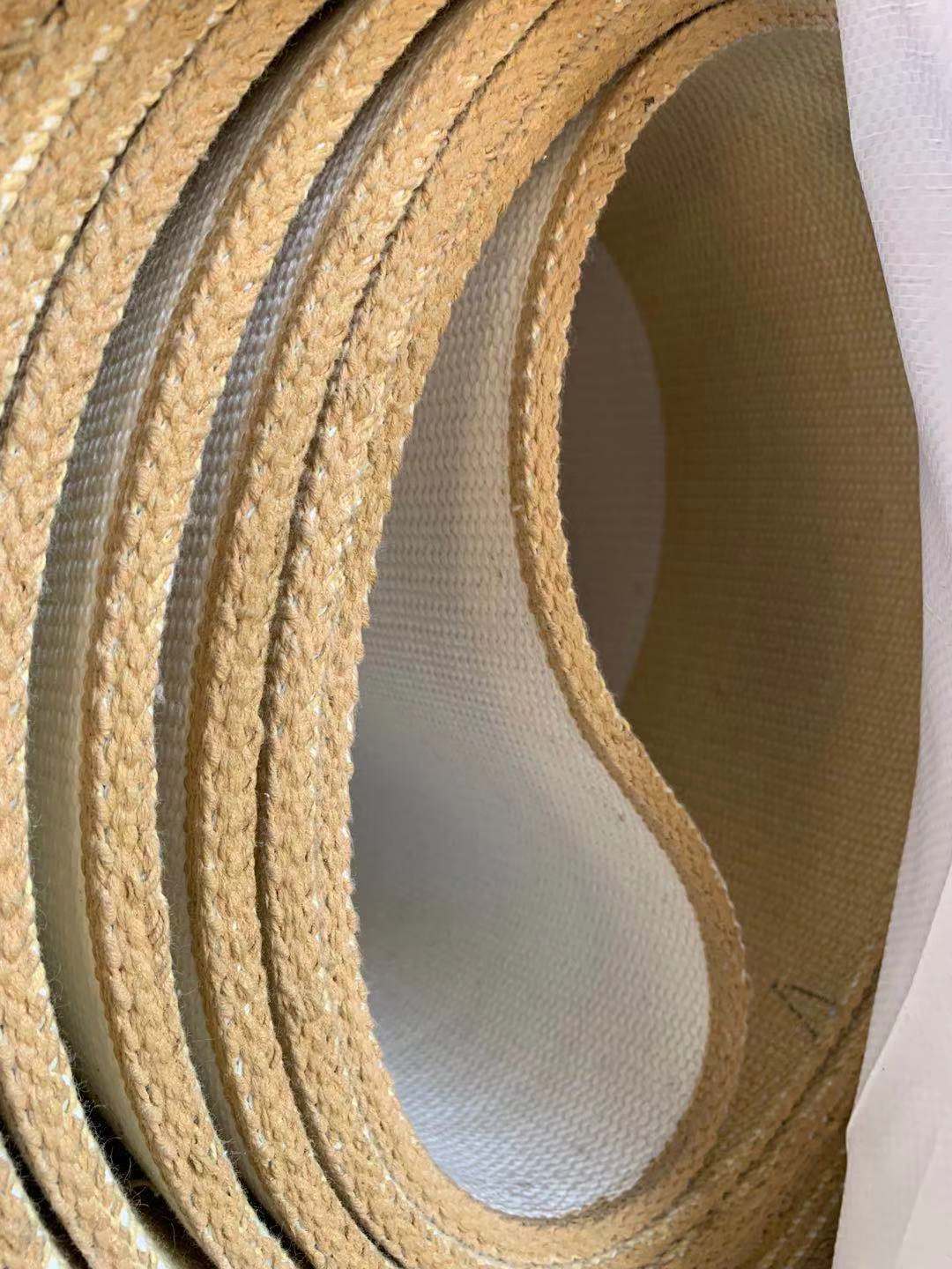 5mm-6mm Traction Cotton Take up Woven Corrugator Belt 3.5kg/M2